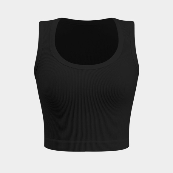 Micas Tops - Black Crop‎ Top